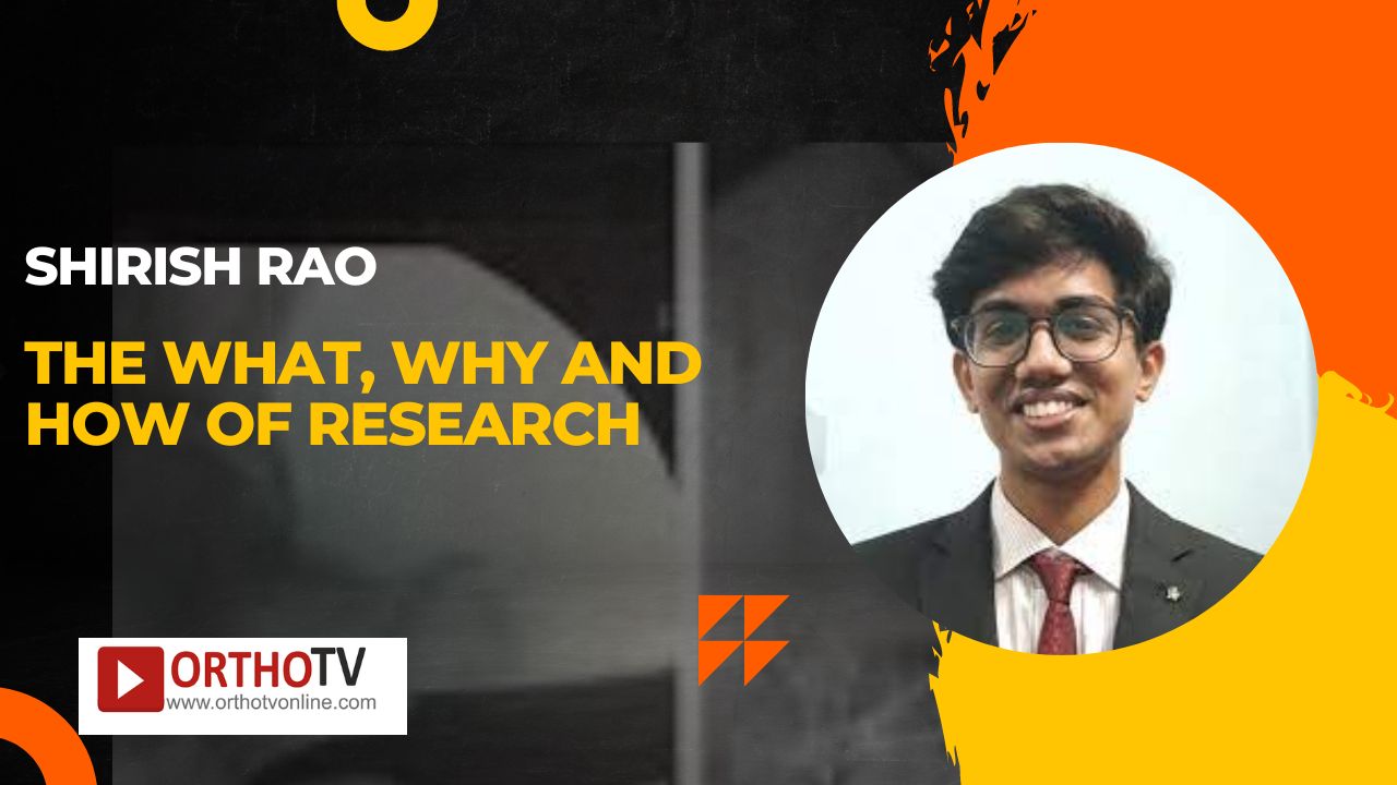 The What, Why and How of Research : Shirish Rao and Samyak Jinturkar