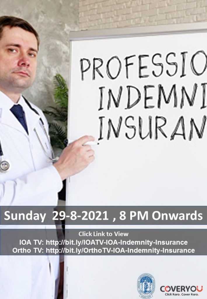 indemnity insurance, insurance, orthopaedics, orthopedics, orthopaedic surgery