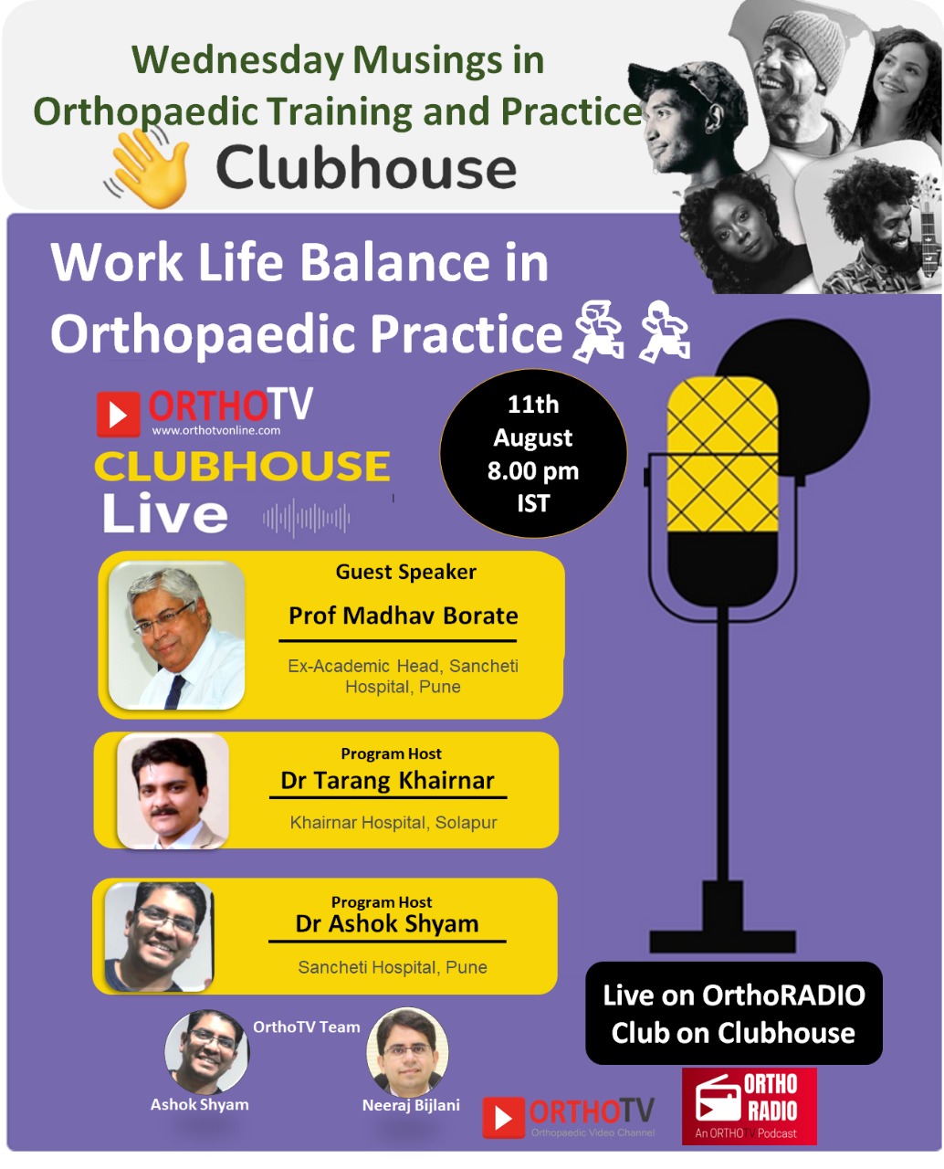 Wednesday Musings: Work Life Balance in Orthopaedic Practice : Dr Madhav Borate