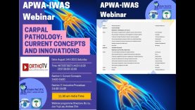 POS -APWA Webinar on Carpal Pathology : Current Concepts and Innovations