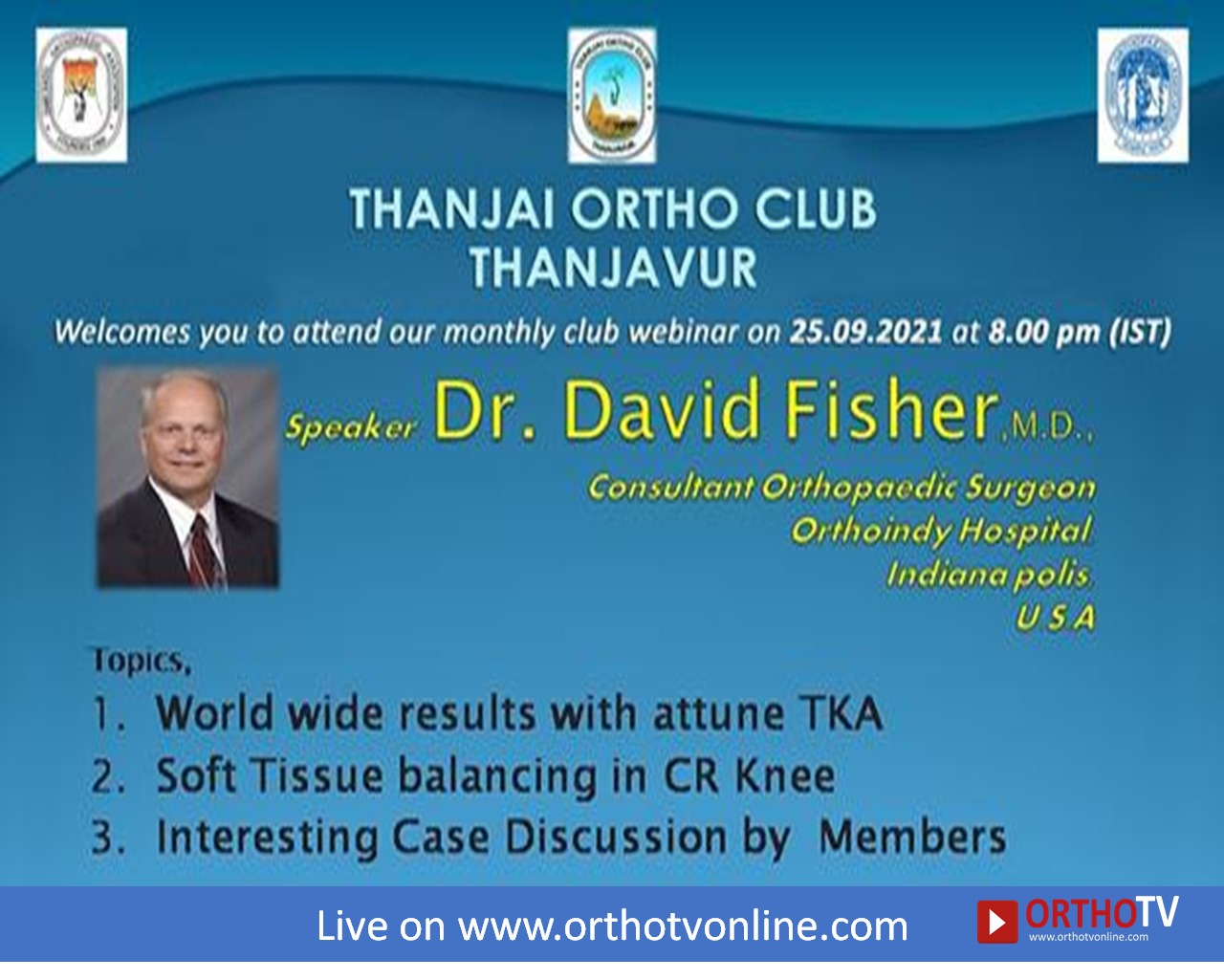 TOC Webinar: Dr David Fischer on Atune results & soft tissue balancing