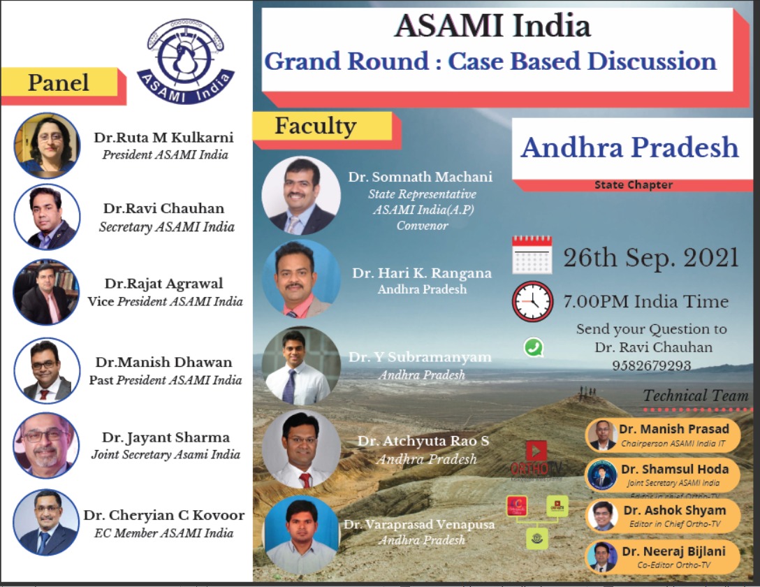 ASAMI India Grand Round : Case Based Discussion