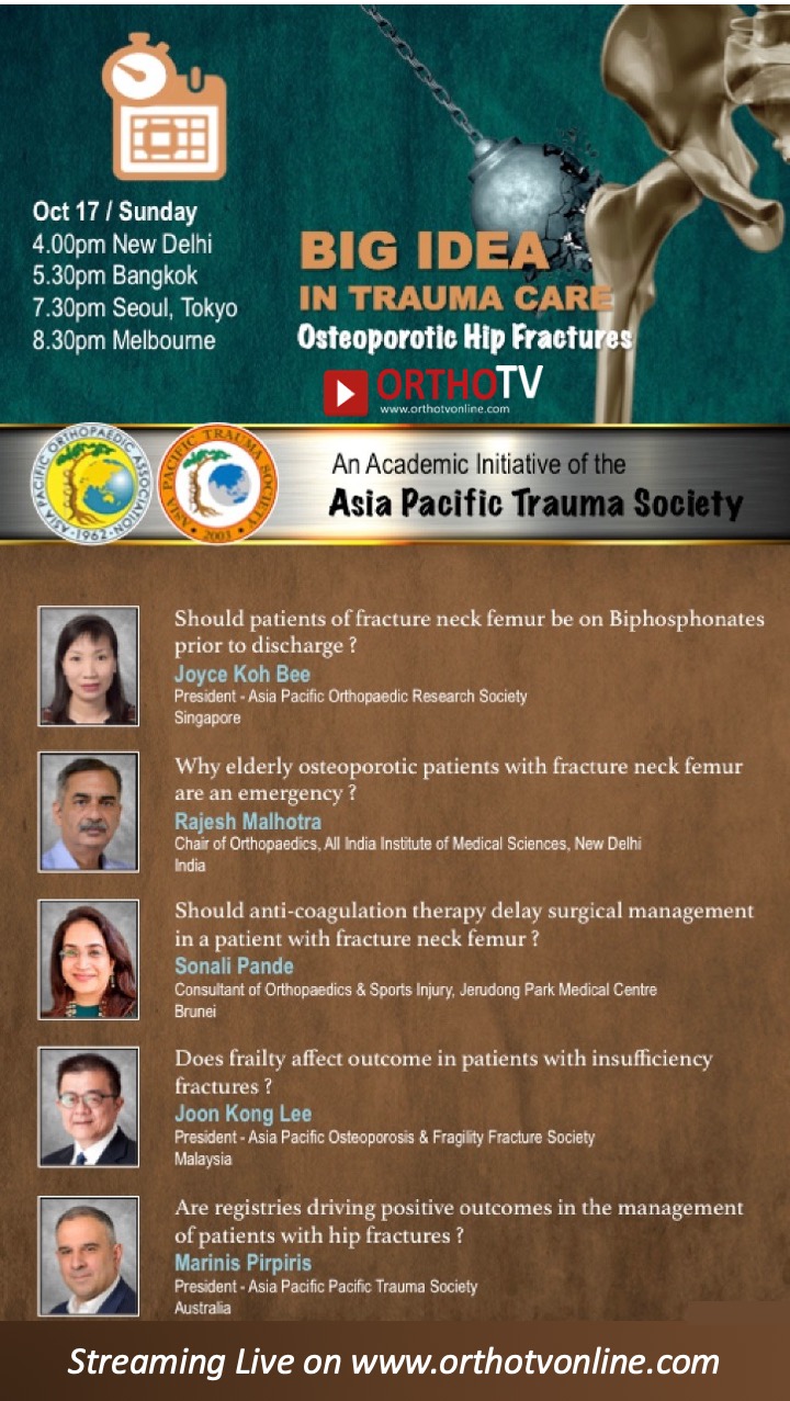 asia pacific trauma society hip fractures