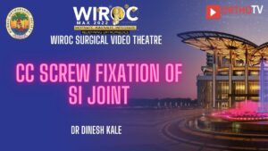 CC screw fixation of SI Joint Dr Dinesh Kale