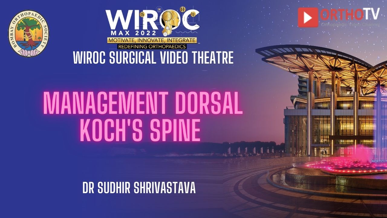 Management Dorsal Koch's spine Dr Sudhir Shrivastava