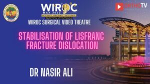 Stabilisation of Lisfranc fracture dislocation Dr Nasir Ali