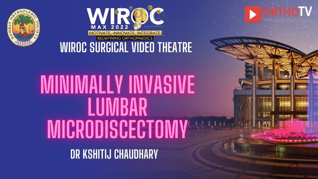 Minimally invasive Lumbar Microdiscectomy Dr Kshitij Chaudhary