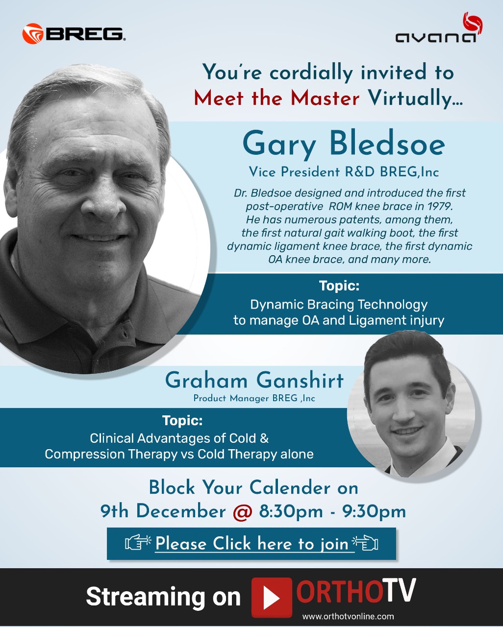 You're cordially invited to Meet the Master Virtually